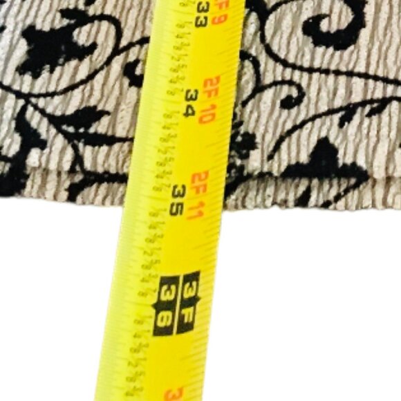 NEW Tahari ASL Dress Cocktail Floral Black Silver Sequins Belinda 2 Petite 2P - Picture 12 of 16